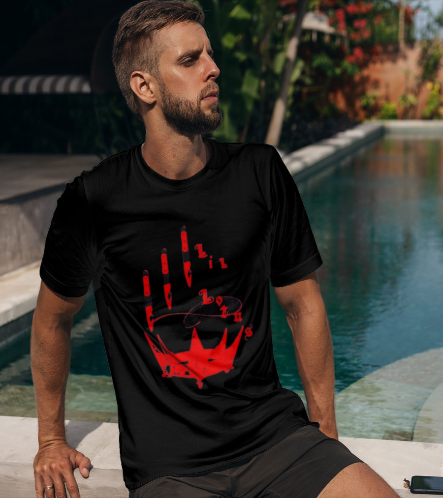 Lil Lotus Ocean Crown Hand T-Shirt