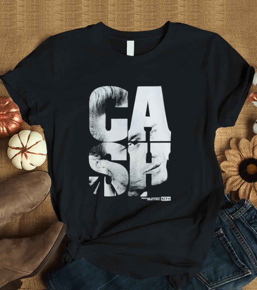 Johnny Cash Kith Records Rock N Roll Collection T-Shirt