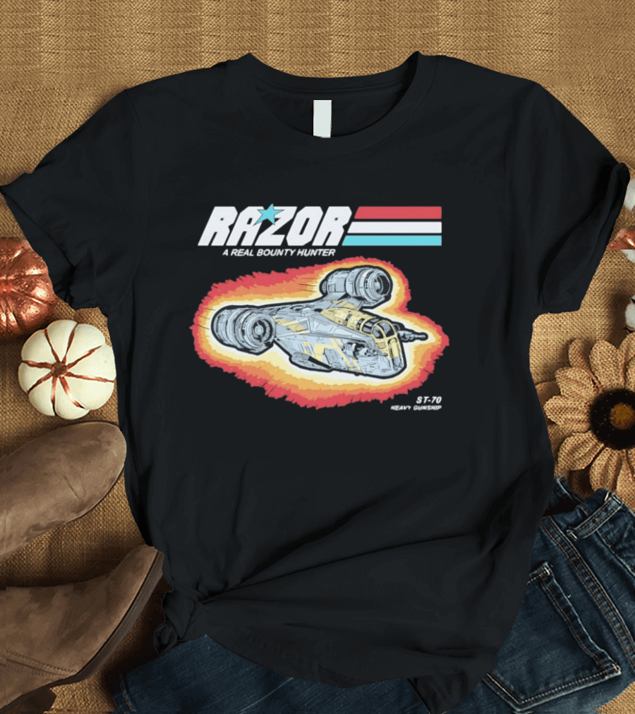 Razor A Real Bounty Hunter ST 70 Heavy Gunship T-Shirt
