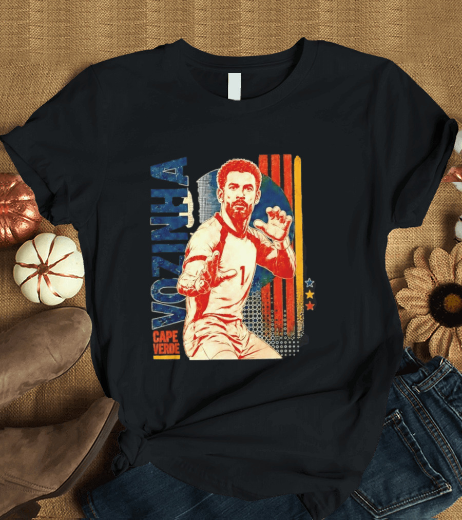 Vozinha Cape Verde National Football Team Goalkeeper T-Shirt
