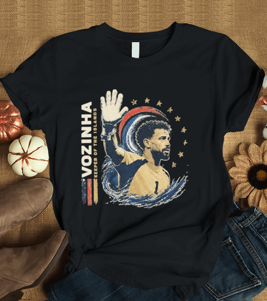 Vozinha Keeper Of The Islands Cape Verde National Football Team Stars T-Shirt