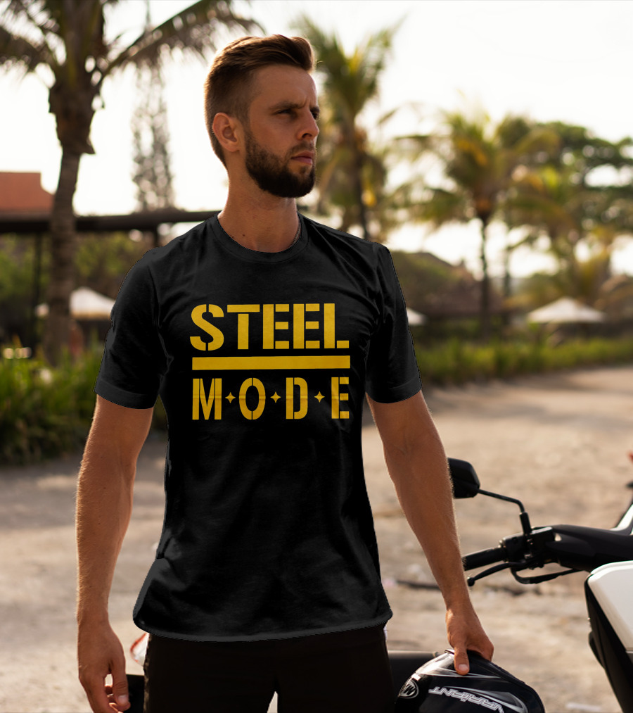 Steel Mode Pittsburgh Football Blanket T-Shirt