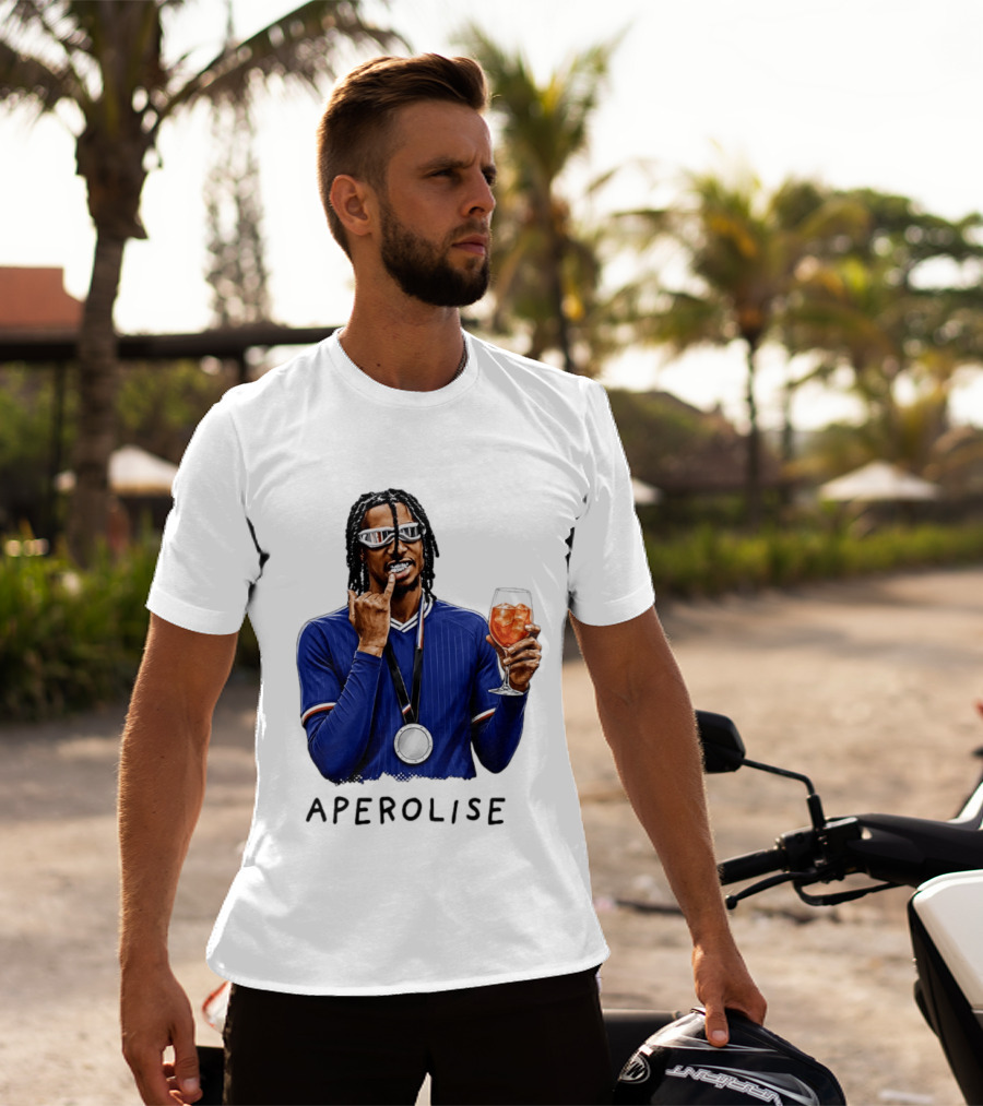 Michael Olise Aperolise Crystal Palace Player Celebration T-Shirt