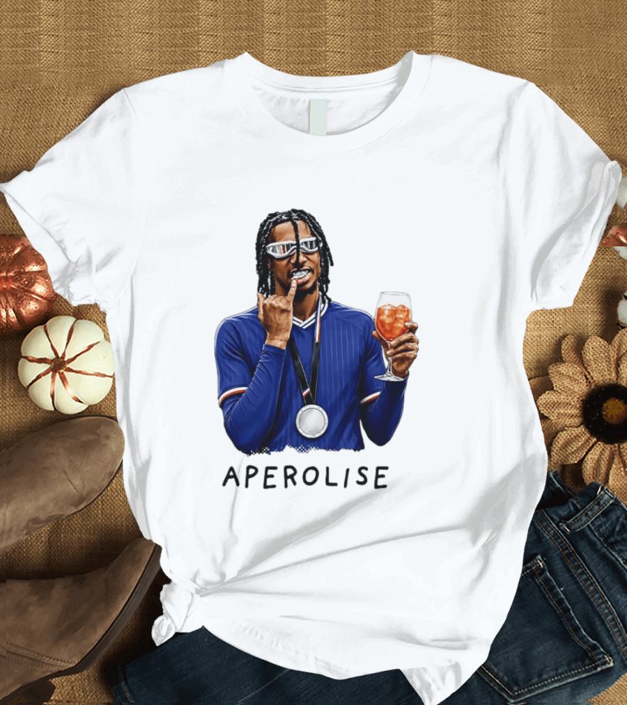 Michael Olise Aperolise Crystal Palace Player Celebration T-Shirt