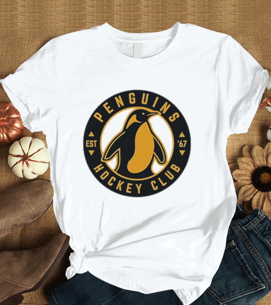 Penguins Hockey Club Est 1967 NHL Circular T-Shirt