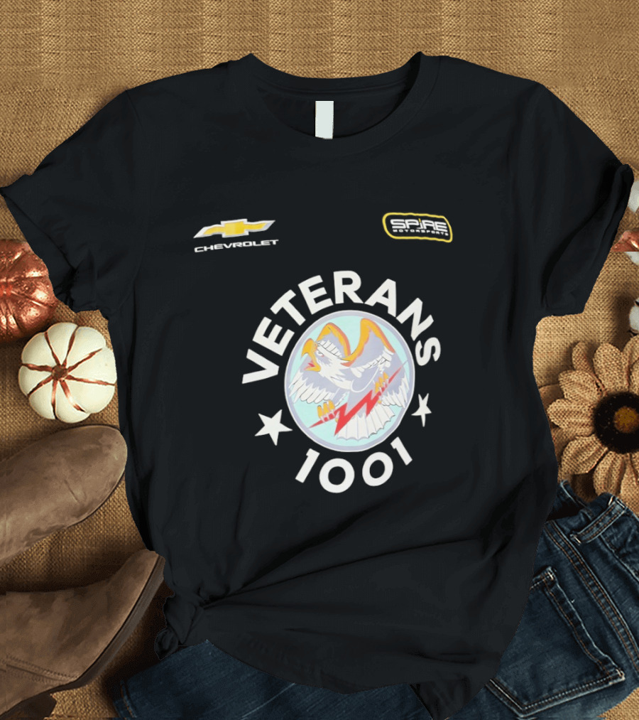 Veterans 1001 Spire Motorsports Chevrolet Eagle Legends T-Shirt