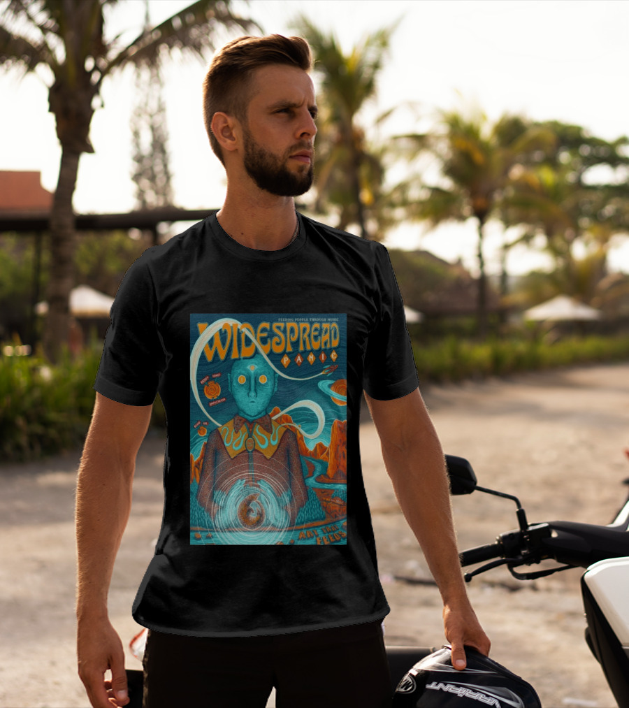 Widespread Panic Hayden Homes Amphitheater Bend OR Jul 10 11 2026 Art That Feeds T-Shirt