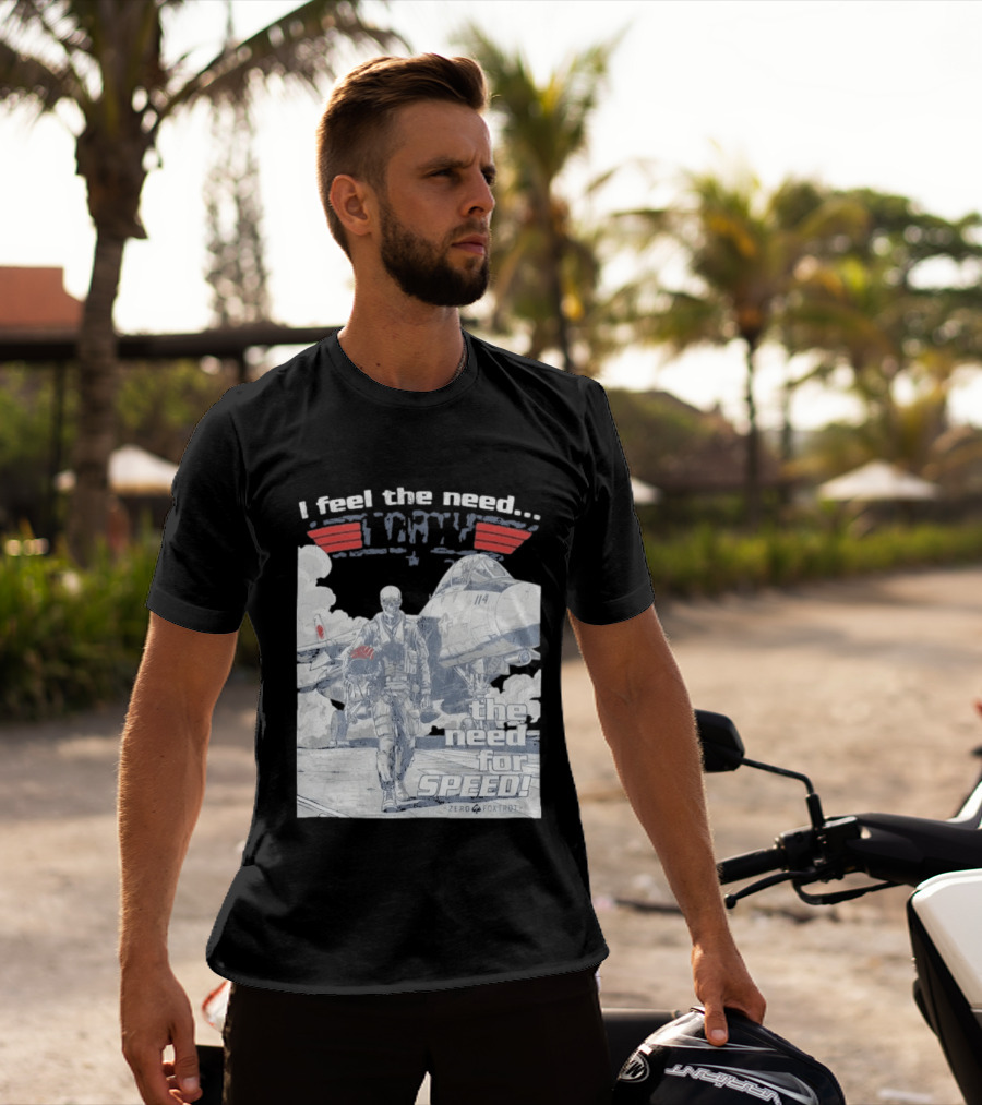 Zero Foxtrot I Feel The Need The Need For Speed Maverick T-Shirt