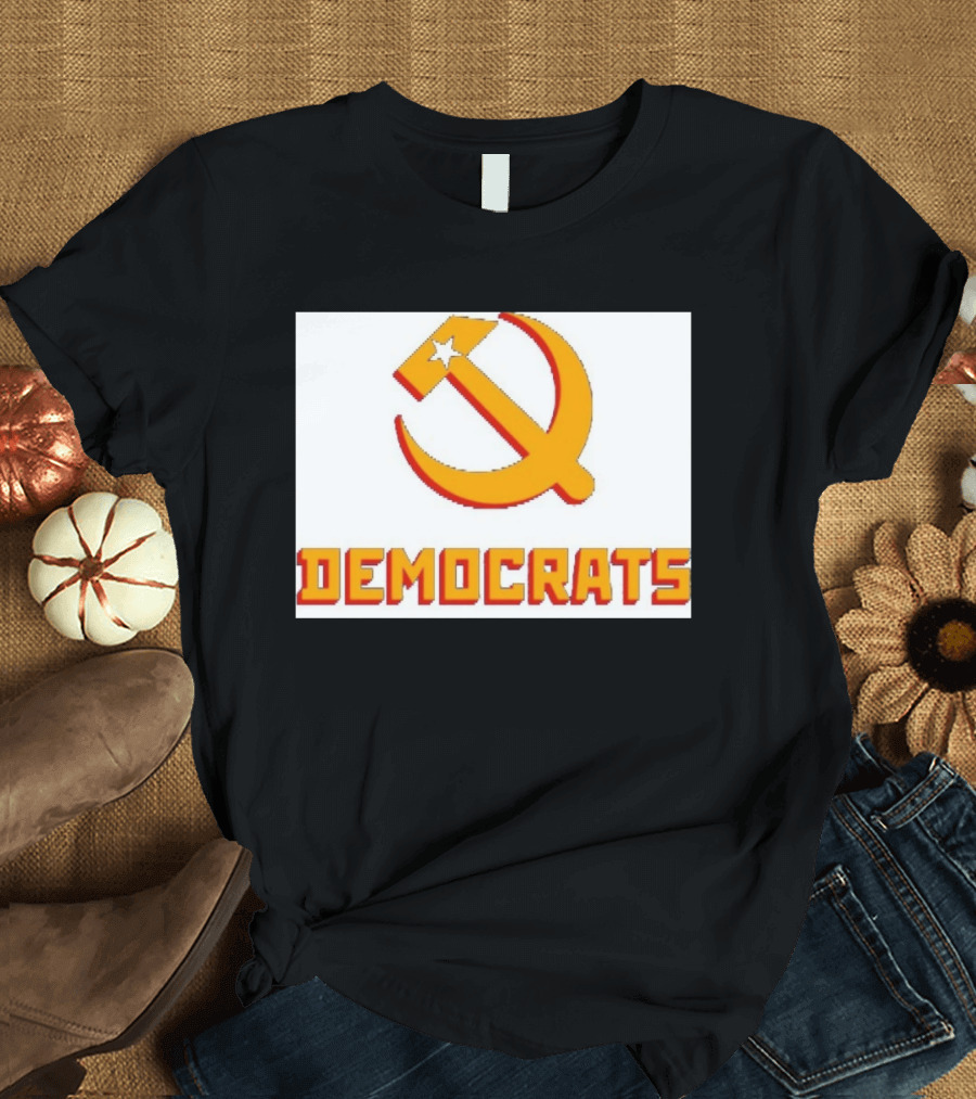 Zohran's Communist Democrats Hammer And Sickle T-Shirt