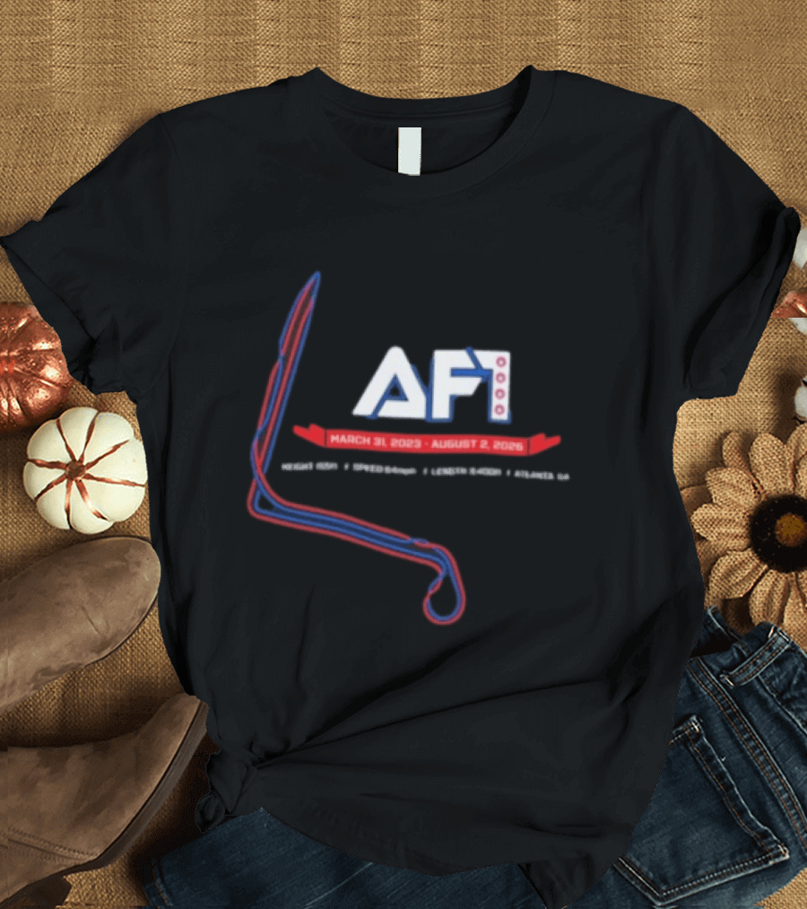 AF1 Roller Atlanta GA March 31 2023 August 2 2026 T-Shirt