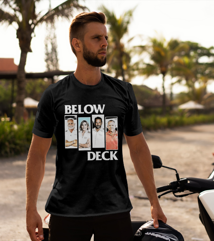 Below Deck Captains Lee Rosbach Sandy Yawn Portraits T-Shirt