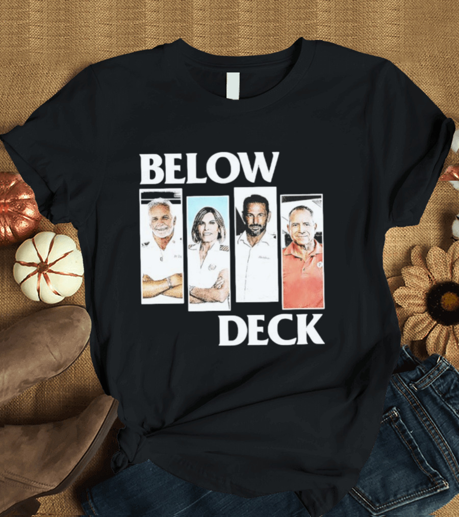 Below Deck Captains Lee Rosbach Sandy Yawn Portraits T-Shirt