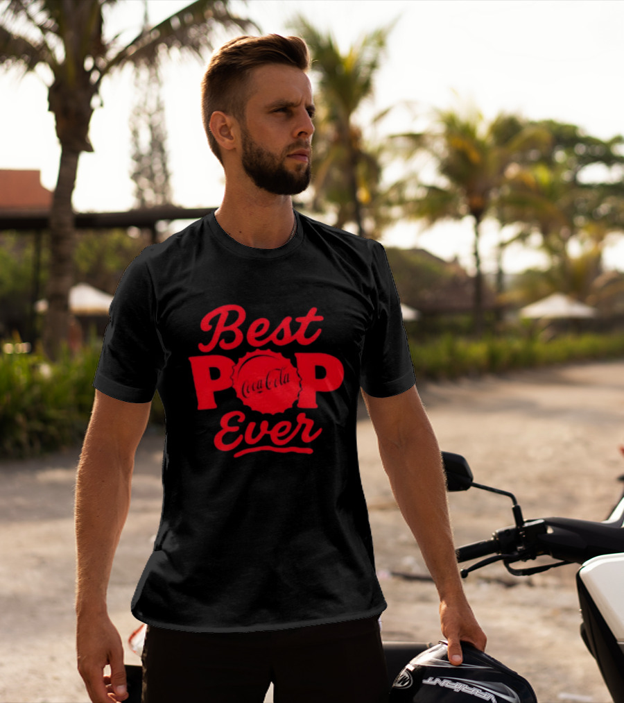 Best Pop Ever Coca Cola Bottle Cap T-Shirt