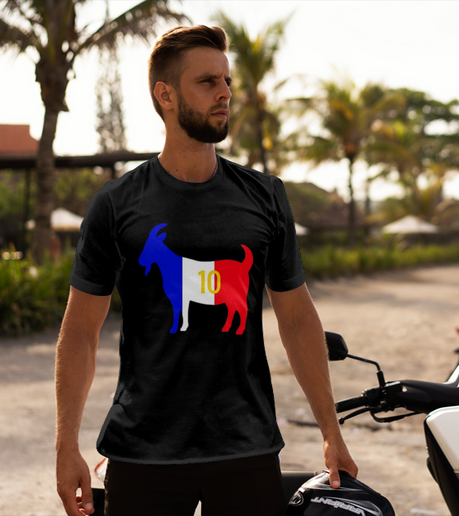 France Goat 10 Kylian Mbappe French Football Soccer Legend T-Shirt