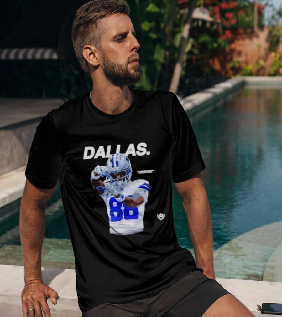 CeeDee Lamb Dallas 88 Cowboys Wide Receiver Football Player T-Shirt
