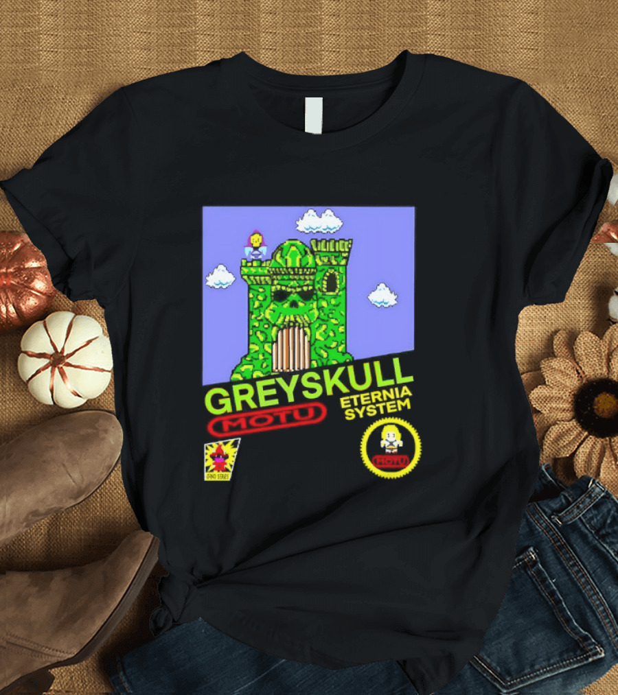 Greyskull Eternia System Motu Orko Series Castle T-Shirt