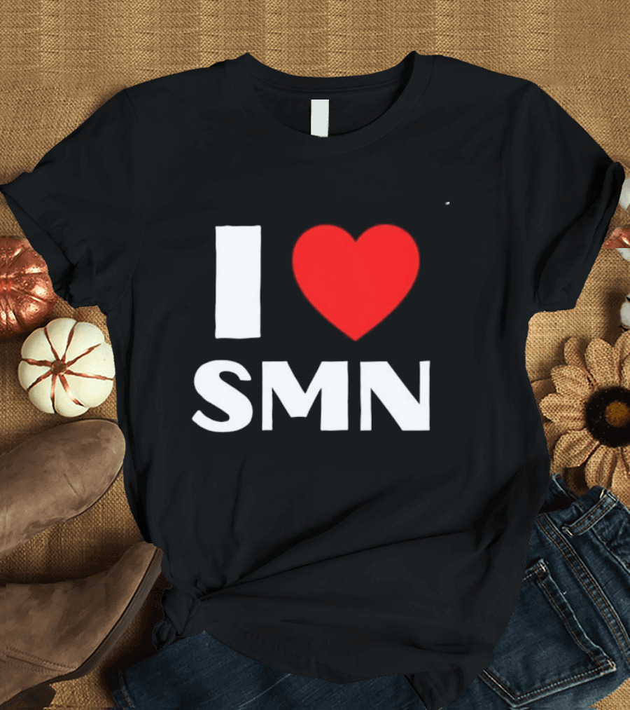 I Love SMN Heart T-Shirt