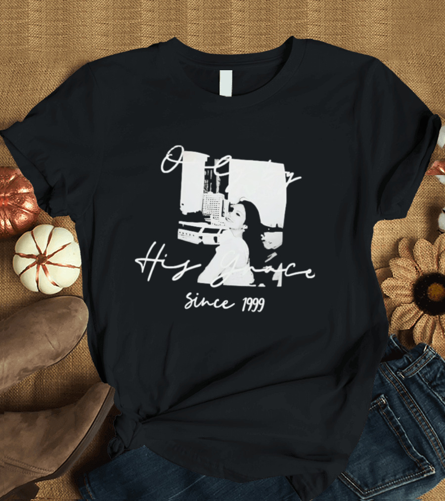 Only By His Grace Since 1999 Vintage Style Retro Technology T-Shirt