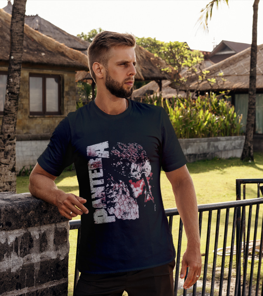 Pantera UK And EU Tour 2026 Rattlesnake Snake Skull Band T-Shirt