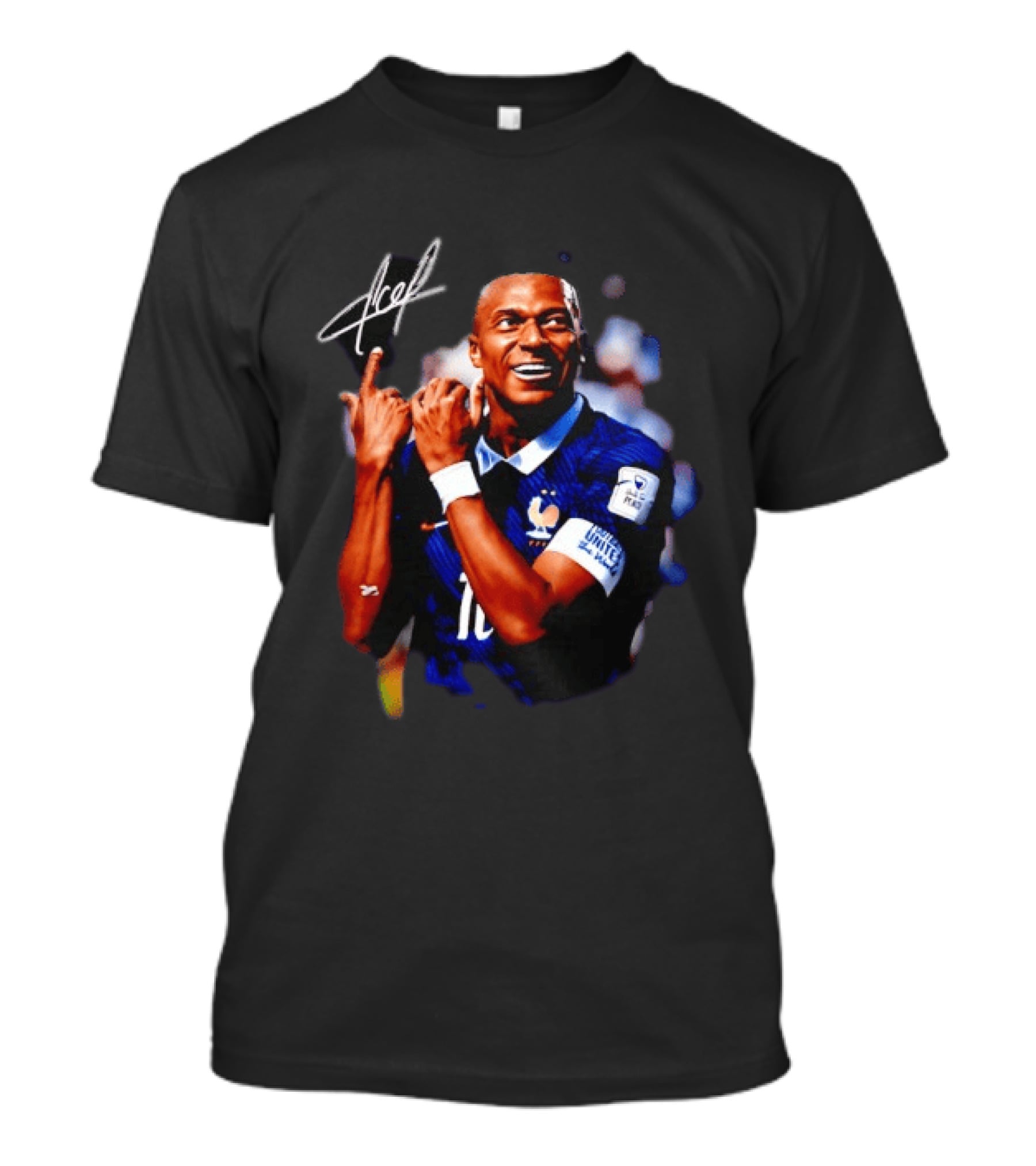 Kylian Mbappe 10 France National Football Team FIFA World Cup Celebration T-Shirt