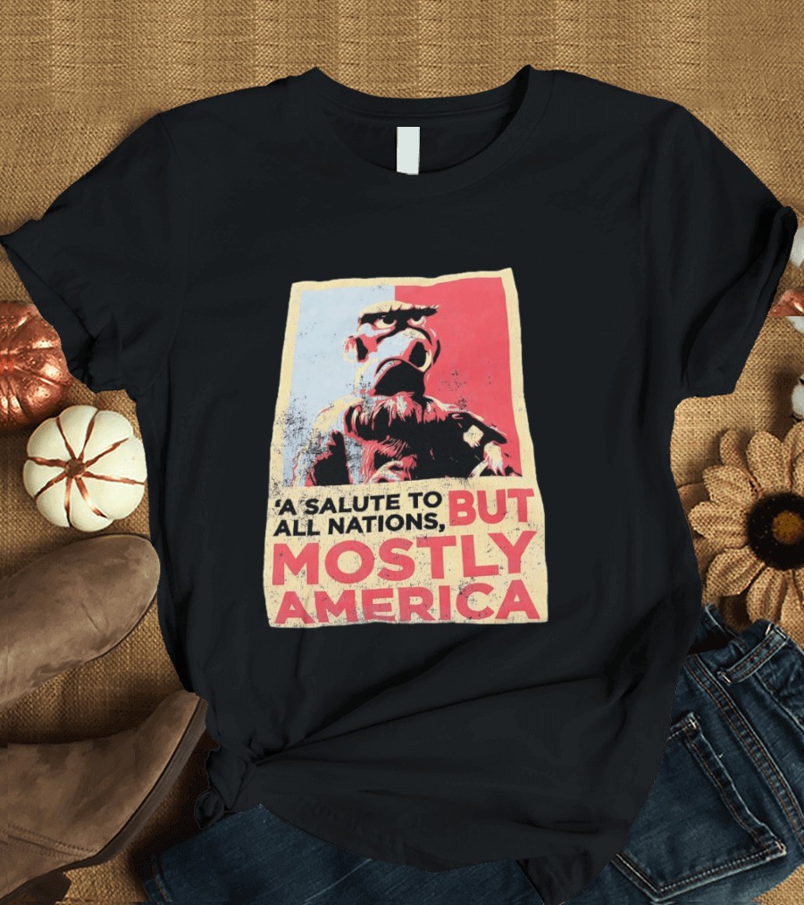 Sam The Eagle A Salute To All Nations But Mostly America Muppets T-Shirt