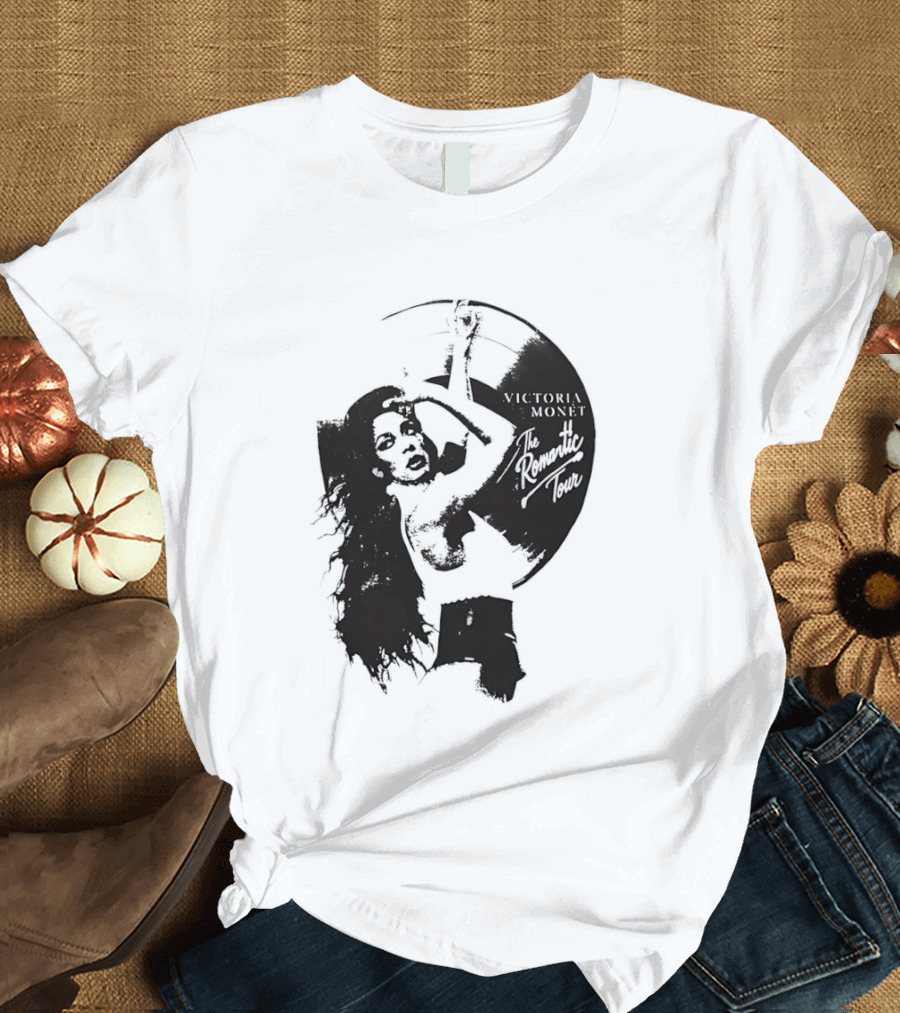 Victoria Monét The Romantic Tour Concert Celebrating Love And Music T-Shirt