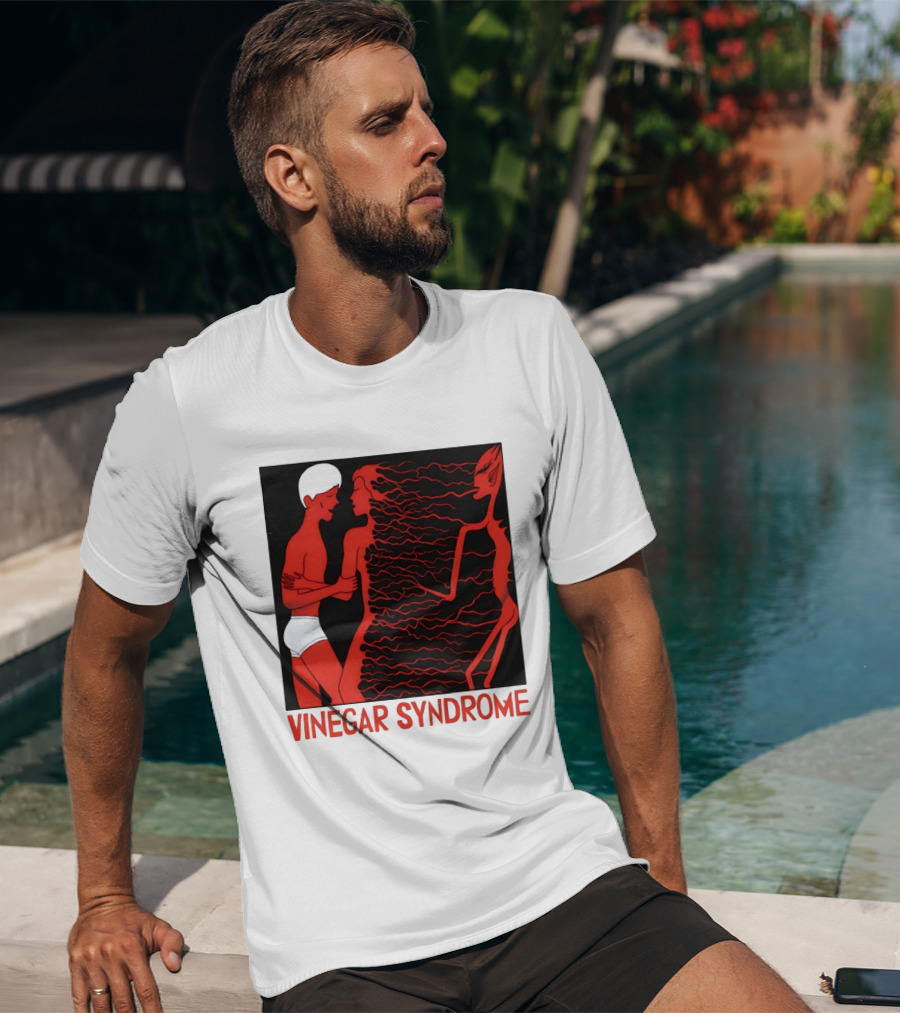 Vinegar Syndrome Cult Film Horror Home Video Vintage Aesthetic T-Shirt