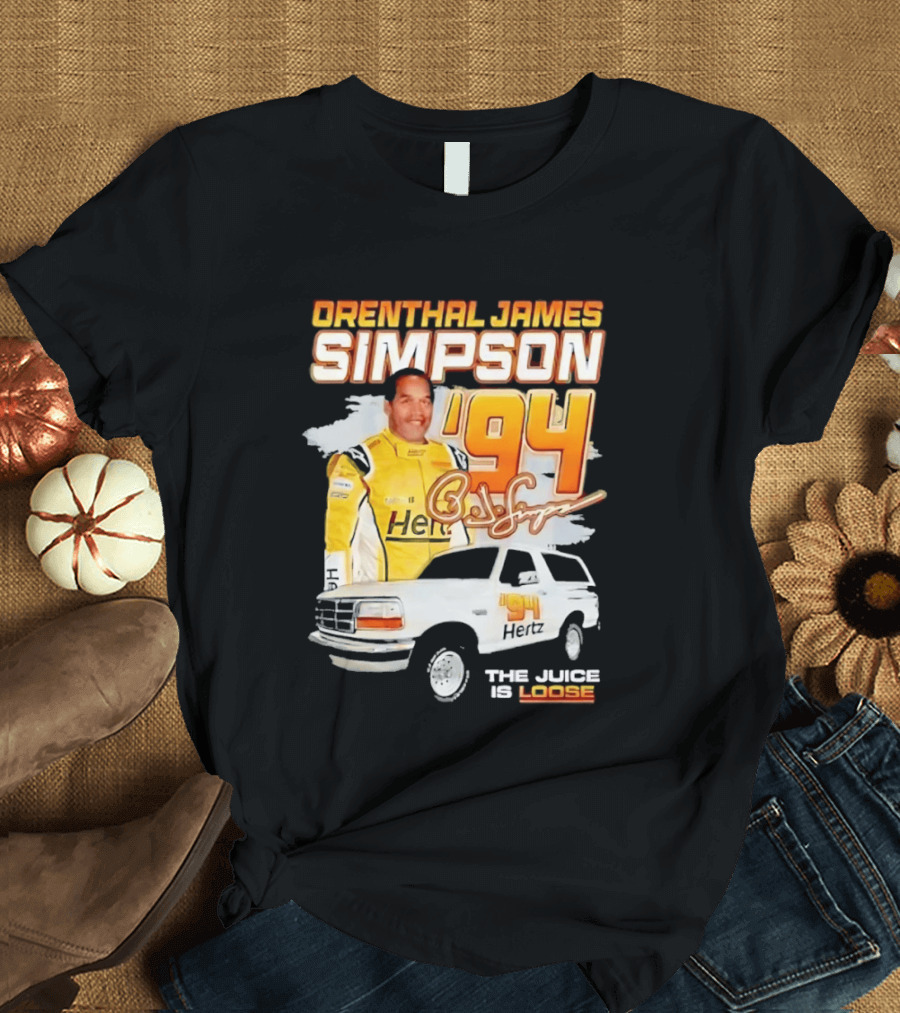 Orenthal James Simpson '94 The Juice Is Loose T-Shirt