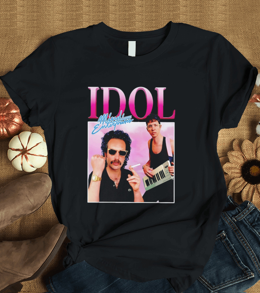 IDOL Mindi Enterprises Band Photo Retro 80s T-Shirt