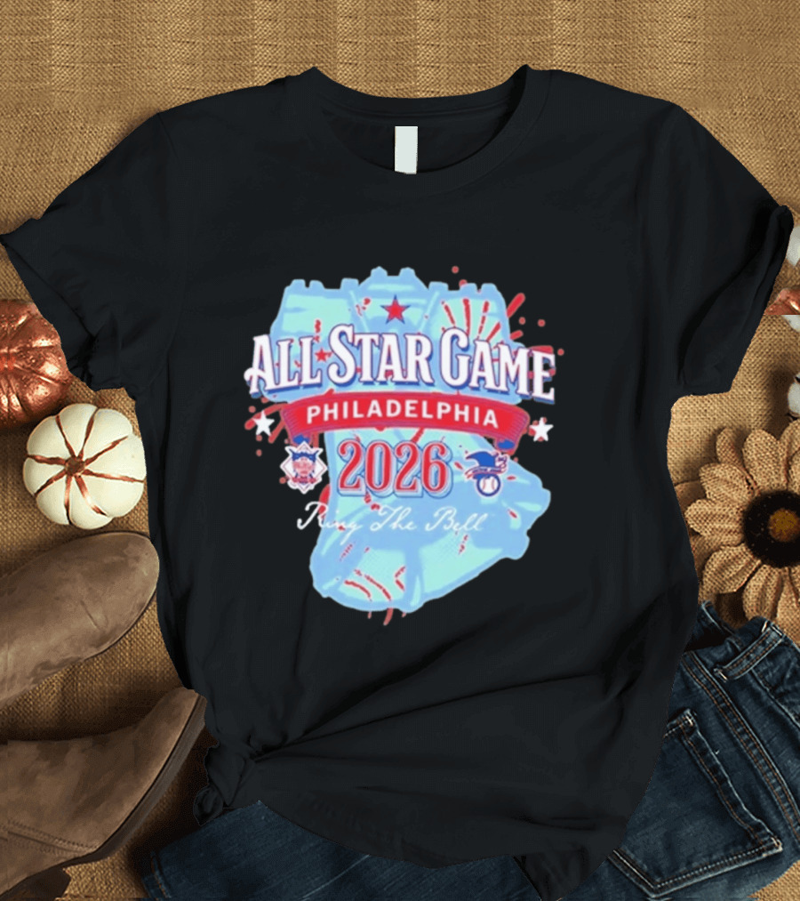 Philadelphia 2026 All Star Game Ring The Bell T-Shirt