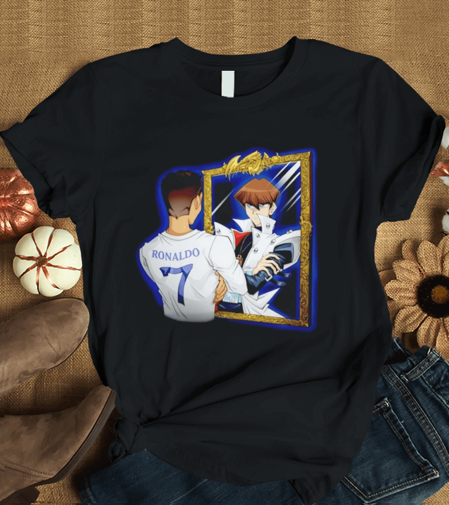 Ronaldo 7 Reflects Seto Kaiba Mirror T-Shirt