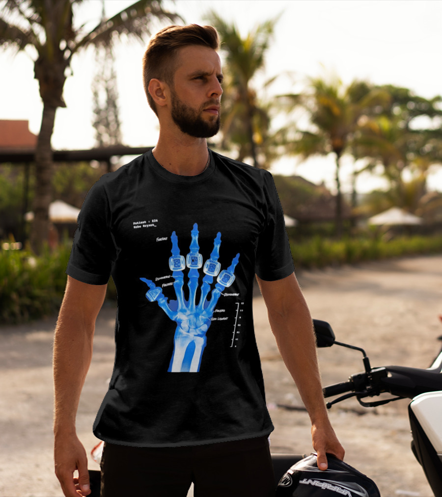 Kobe Bryant Patient No 24 X Ray Rings Lakers T-Shirt