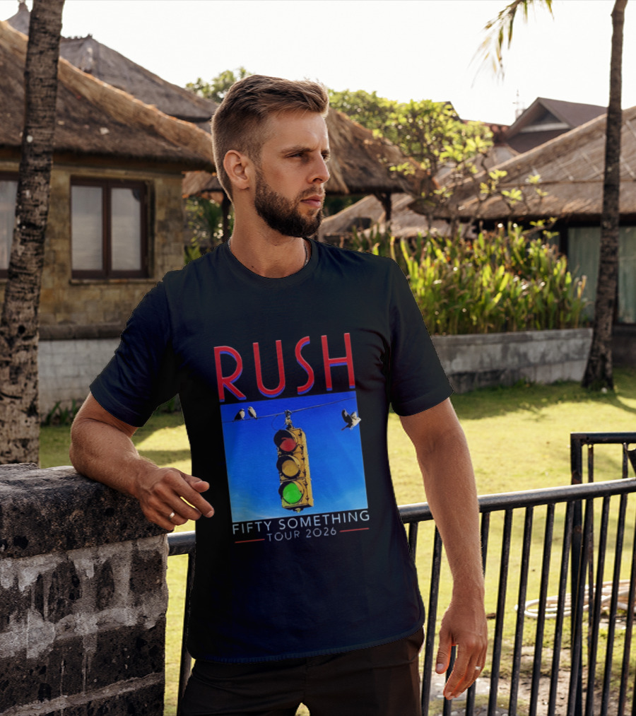 Rush Fifty Something Tour 2026 Traffic Light T-Shirt