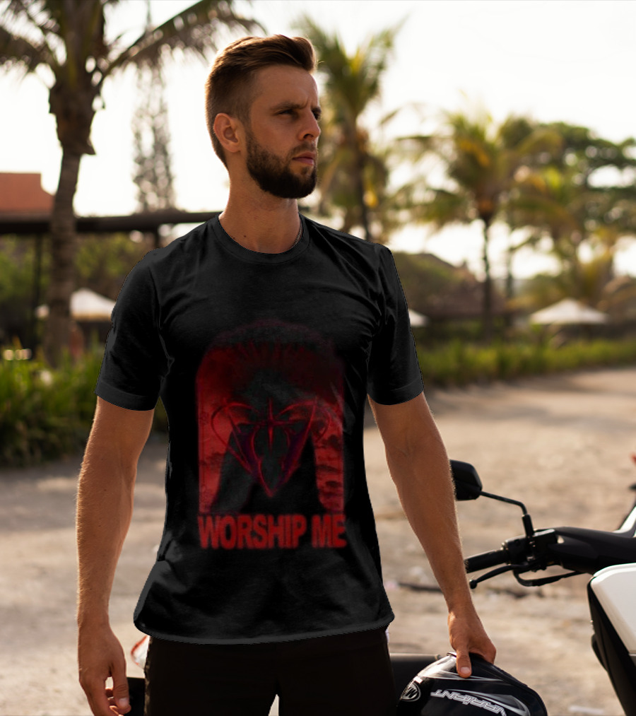 Magnolia Park Worship Me Red Heart T-Shirt