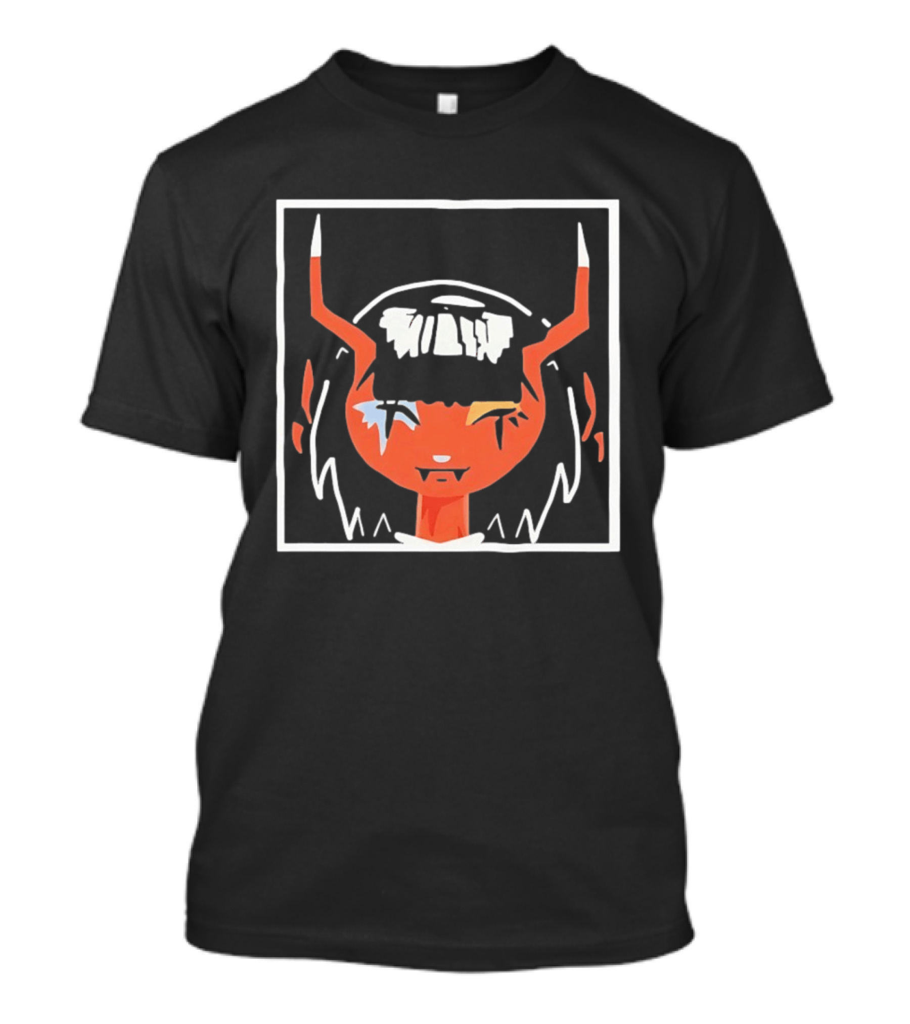 Anime Demon Girl Horned T-Shirt