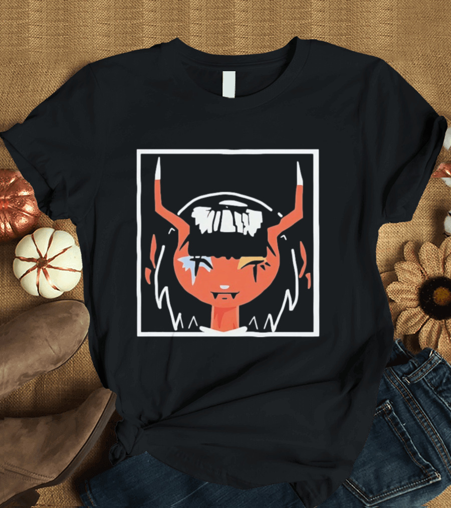 Anime Demon Girl Horned T-Shirt