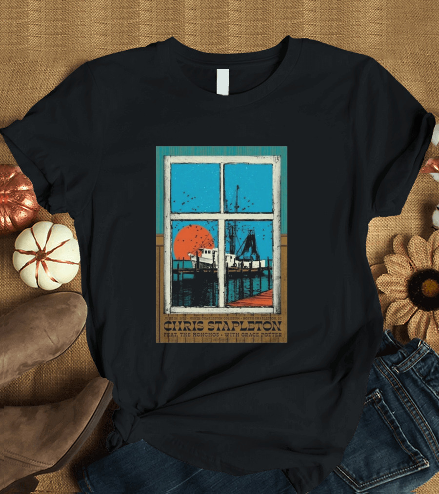 Chris Stapleton June 26 2026 North Charleston SC T-Shirt