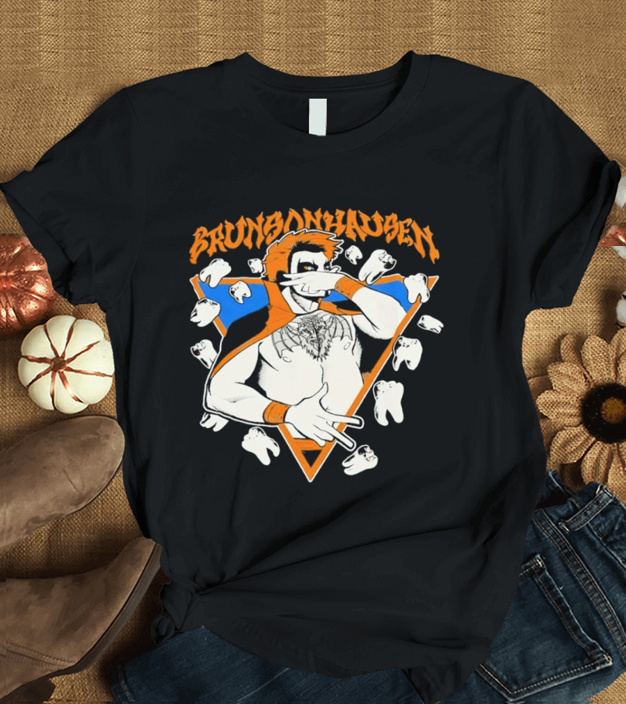 Danhausen Brunsonhausen New York Knicks T-Shirt