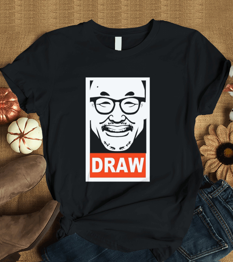 Draw Bob Ross The Joy Of Painting T-Shirt