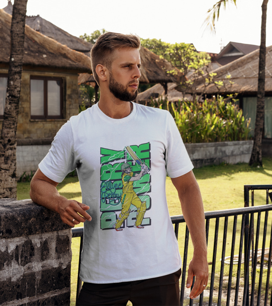 Ellyse Perry Australian Power Cricket Player Australia T-Shirt