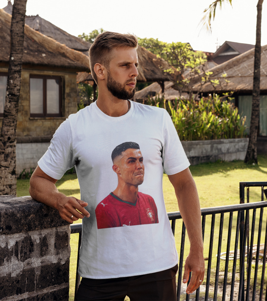 Cristiano Ronaldo Portugal Emotional Moment T-Shirt