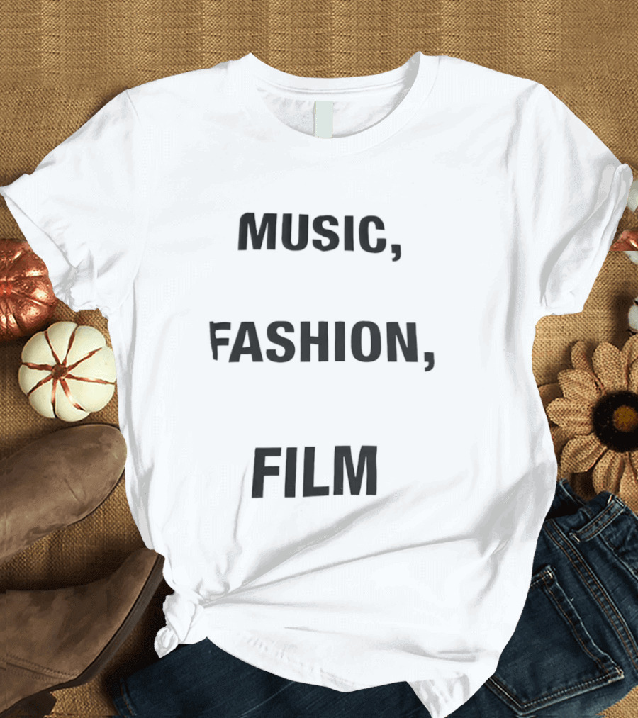 Music Fashion Film T-Shirt
