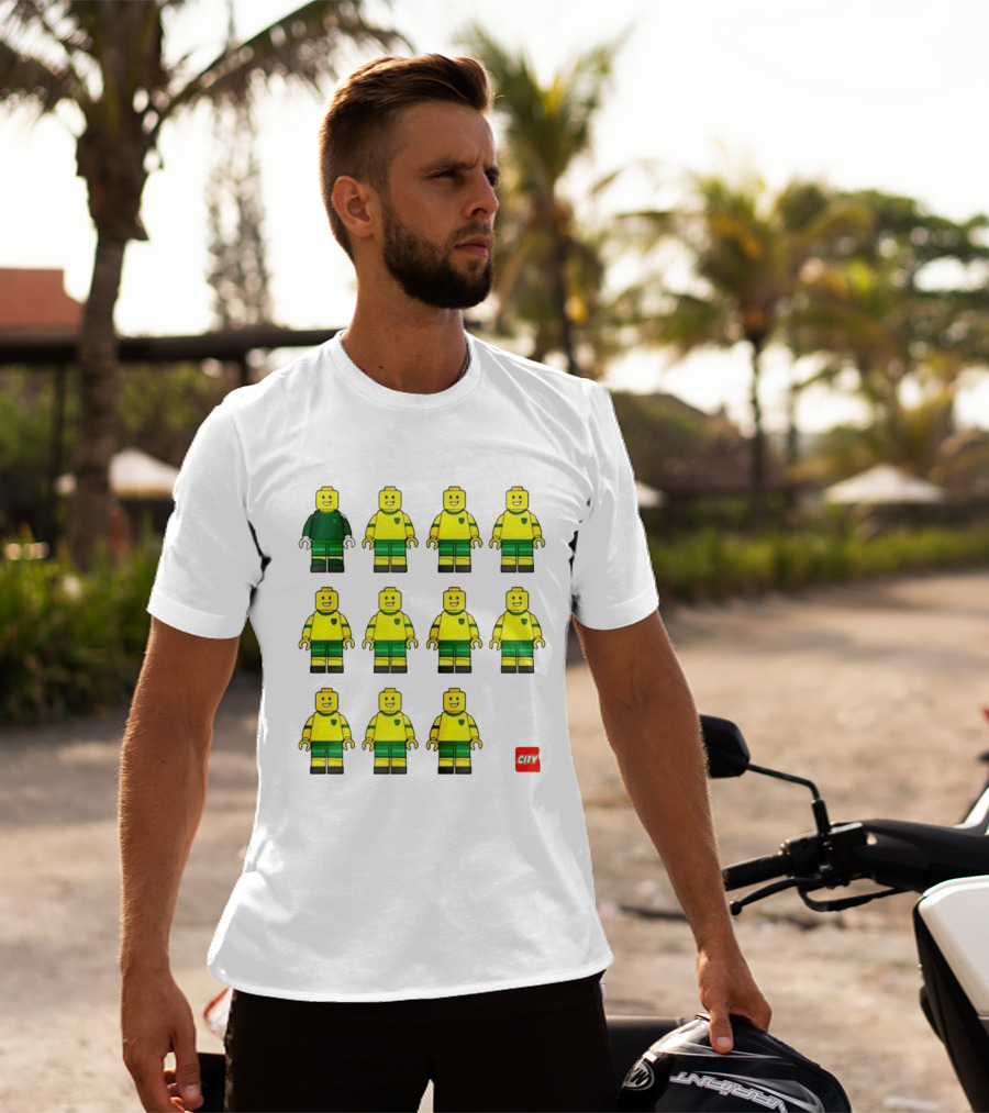 Norwich City F.C. Lego Minifigures Team Formation T-Shirt