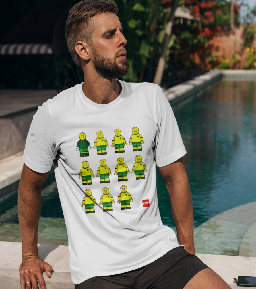 Norwich City F.C. Lego Minifigures Team Formation T-Shirt