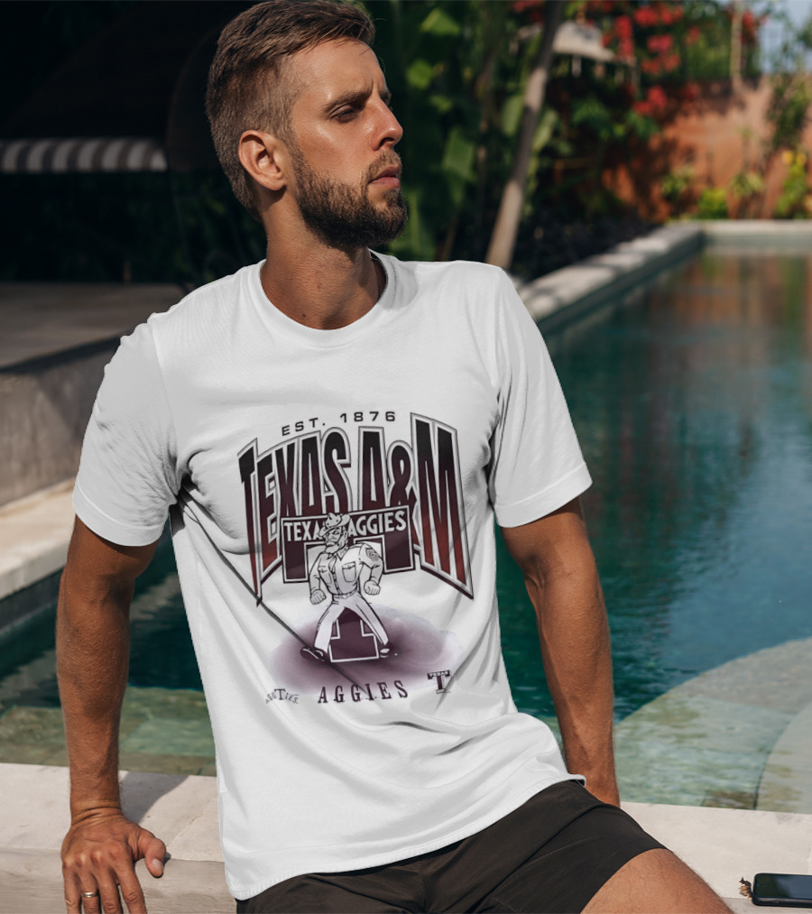 Texas A&M Aggies Est 1876 College Station Traditions Aggieland Football Texas T T-Shirt