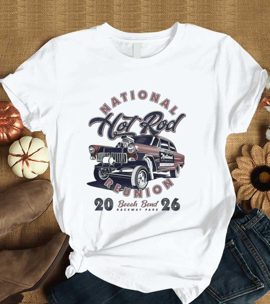 National Hot Rod Reunion 2026 Beech Bend Raceway Park T-Shirt