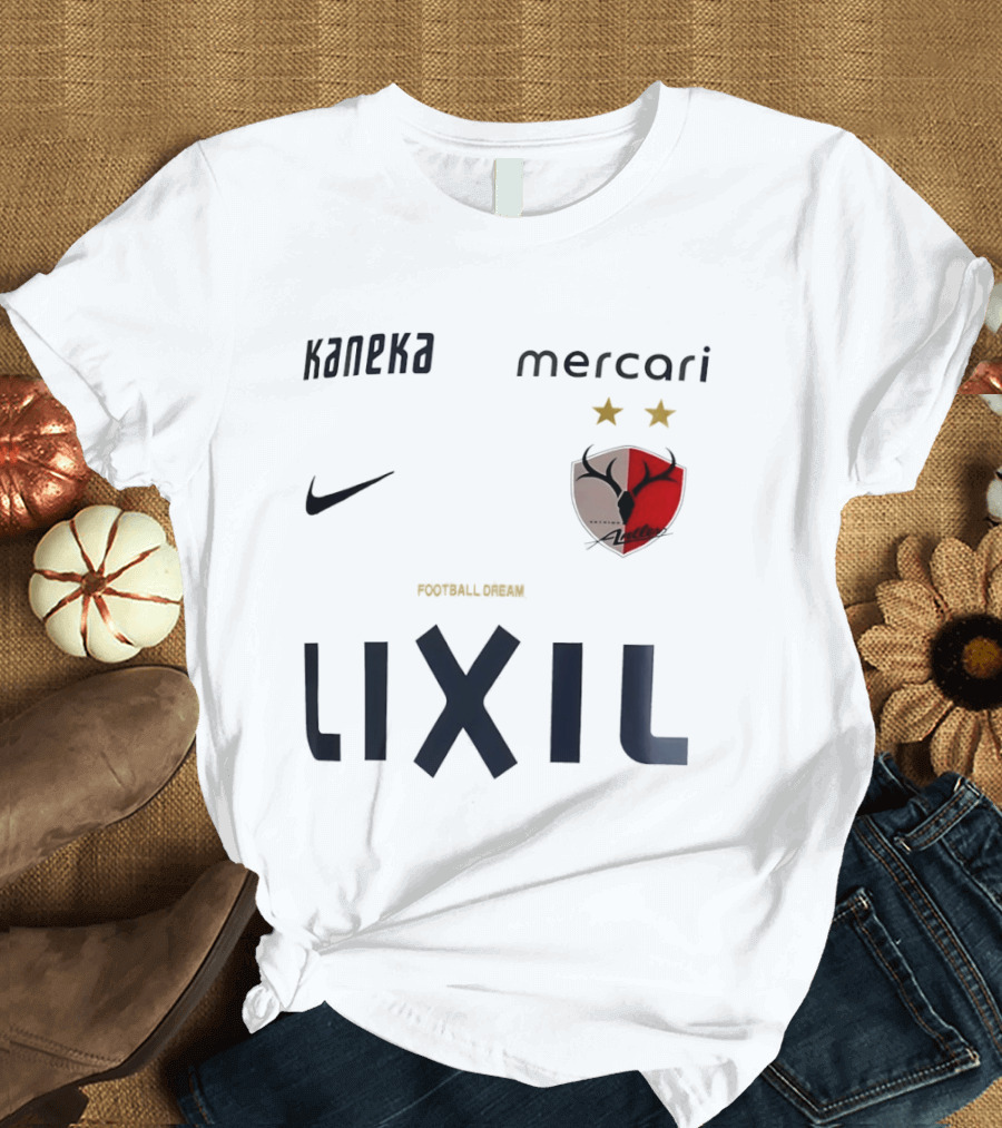 Kashima Antlers Kaneka Mercari LIXIL Nike Football Dream T-Shirt