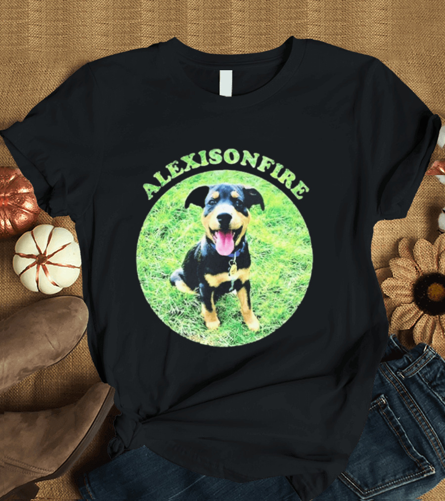 Alexisonfire Pupper Dog On Grass T-Shirt