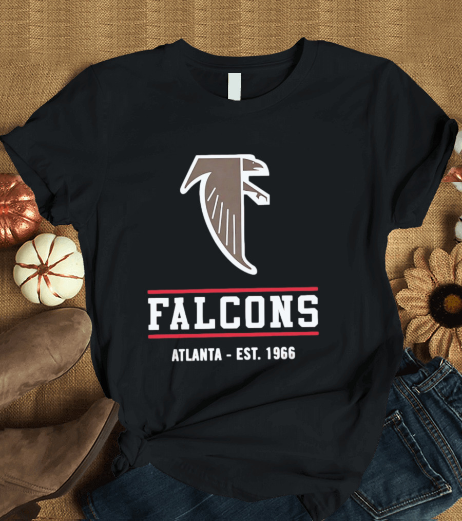 Atlanta Falcons Est 1966 Vintage Football T-Shirt