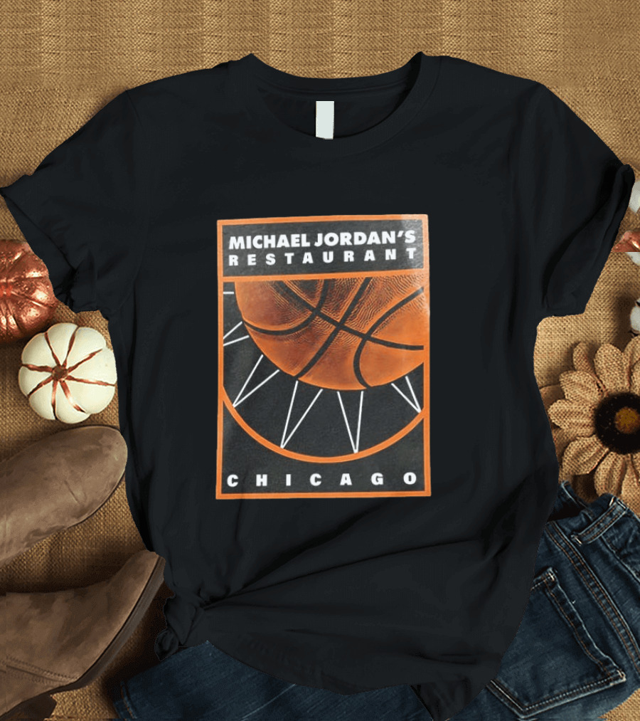Michael Jordan's Restaurant Chicago Basketball 500 North La Salle Street Illinois T-Shirt